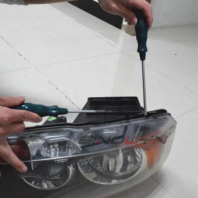 Universal Open Headlight Housing Customs Tool Cold Glue Tool Knife for Removing Cold Melt Glue Sealant from Car Headlamp 7 PCS