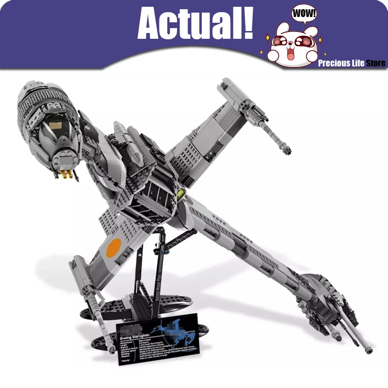 

Lepin 05045 B-Wing Starfighter STAR Ultimate Collector WARS 1487PCS Building Bricks Blocks Toys For Children Compatible 10227