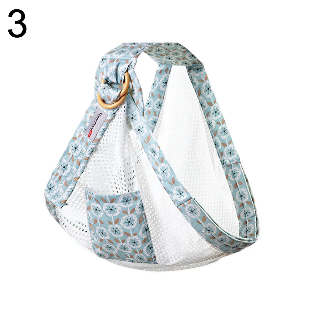 Front Breathable Infant Wrap Carrier Pouch Newborn Baby Feeding Sling Holder Facing Ergonomic Baby Wraped Sling for Baby Travel - Цвет: 3