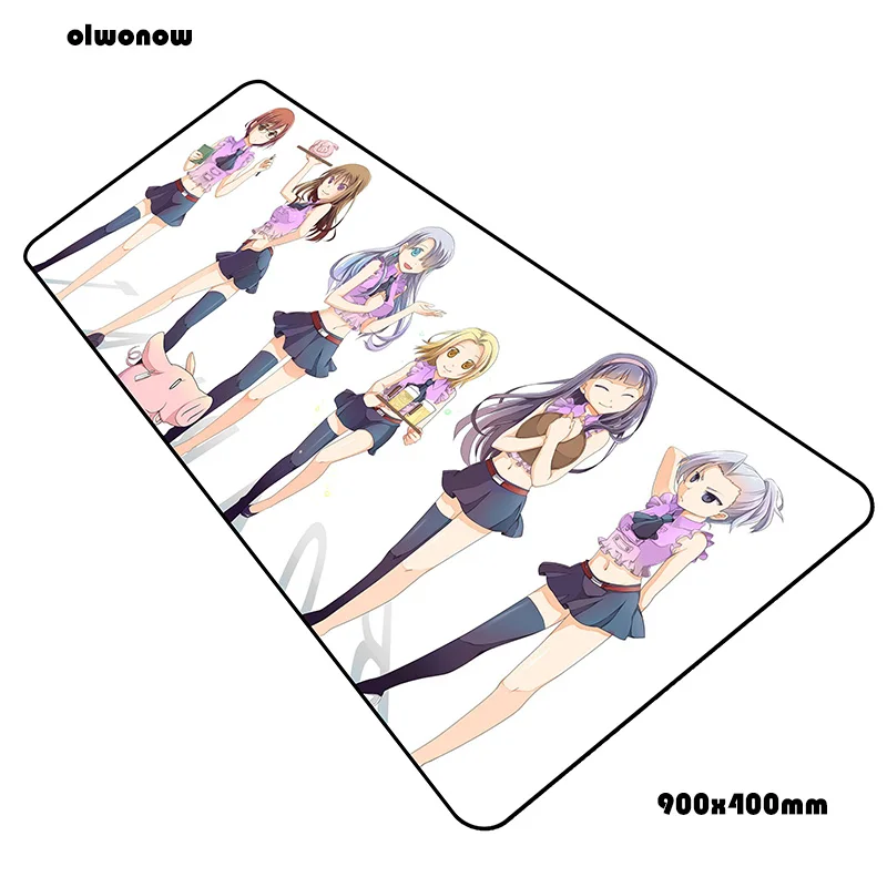 Size 900x400x3mm Nanatsu no taizai padmouse 900x400x3 мм игровой коврик для мыши мышь под заказ геймер компьютерный стол мальчик подарок коврик notbook mousemate pc - Цвет: Size 900x400x3mm