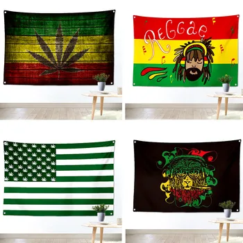 

Large Jamaican Reggae Music beat box Rock Poster Retro Flag Banner Tapestry Bar Cafe Party Music Festival Background Decor Cloth
