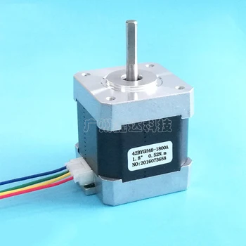 

Free shipping 1pc Double axis 1742HB3 4-lead Nema 17 Stepper Motor 42 motor 42BYGH48 1.96A CNC Laser for 3D printer