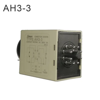 

1 pcs new arrival 12V AC and DC universal H3-3 time delay relay good qulaity timer relay time set range 0.1S-60m