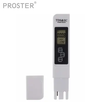 

(Ship from AU)Digital Water Quality Tester TDS EC Meter Auto-off with 0-9990 Range with LCD TEMP PPM Test for Aquarium