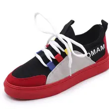 Onke Новые плоские женские кроссовки прогулочные удобные летние повседневные парусиновые туфли дышащие черные женская обувь