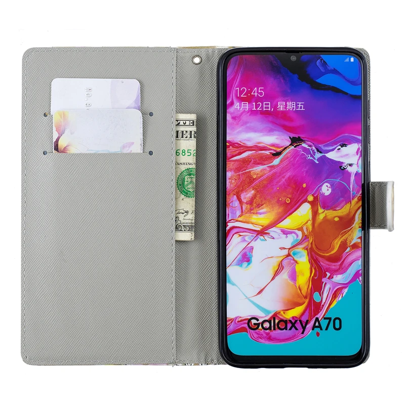 Чехол для Samsung Galaxy A20 A30 A40 A50 роскошный Магнитный флип чехол A70 телефона|Бамперы| |