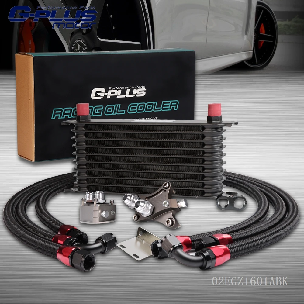 10 Row Oil Cooler Kit For Nissan Silvia S13 S14 S15 180SX 200SX 240SX