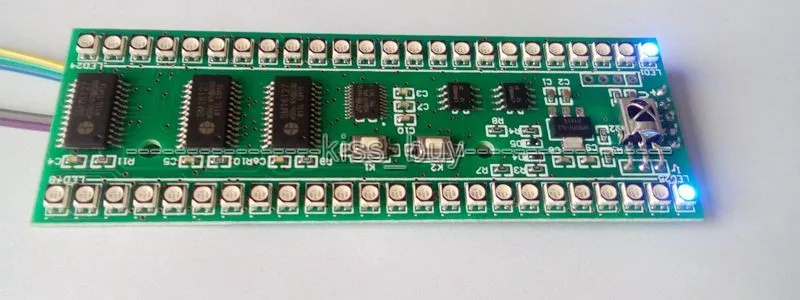 Assembb светодиодный контроллер уровня 5 в RGB MCU с регулируемым дисплеем 24 индикатор VU