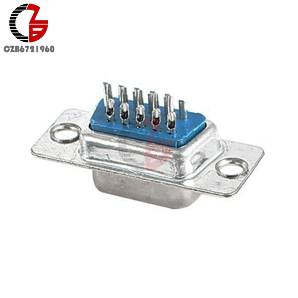 10Pcs Db15 Db 15 D Sub Connector 15Pin Male Plug Vga Socket Adapter For Lcd Monitor huismerk kopen in de aanbieding 10Pcs Db15 Db 15 D Sub Connector 15Pin Male Plug Vga Socket Adapter For Lcd Monitor huismerk kopen in de aanbieding