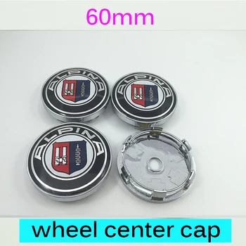 

4pcs/lot 60mm 2.36inch Car emblem Wheel hub Center Caps badge Covers For bmw E60 E90 F10 F30 F15 E63 E64 E65 E86 E89 E85 E91