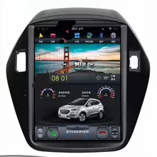 10,4 ''Tesla стиль Android 8,1 автомобильный DVD gps плеер для hyundai tucson ix35 2009 2010 2011 2012 2013 PX6 CARPLAY ips