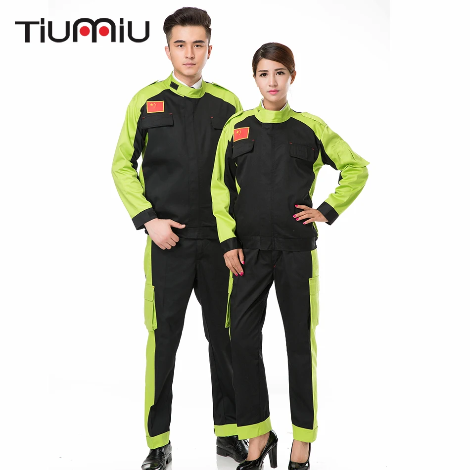 2018 High Quality New Unisex Workwear Set Two Piece Auto Repair Coat