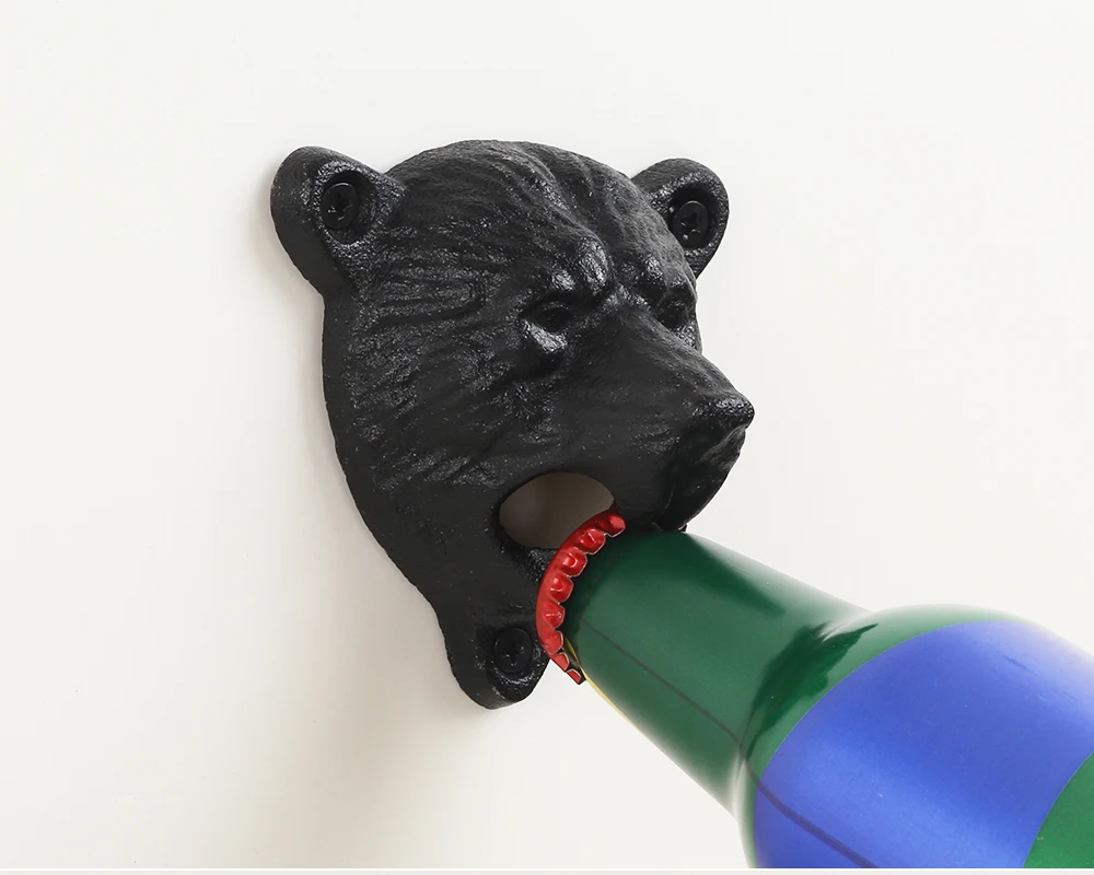 Beer Bottle Opener Wall Mount