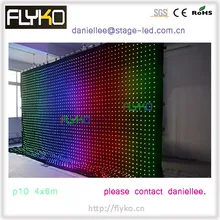 shipping4m* 6 м P100mm Горячая распродажа! светодиодный экран