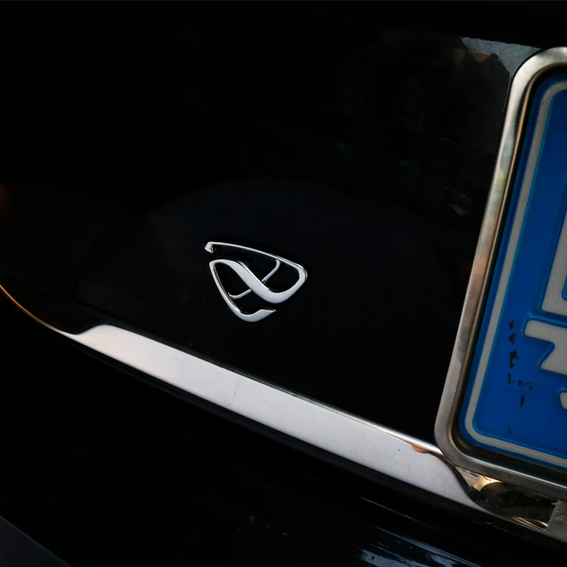  Noizzy Rotary Engine Standard Symbol Car 3D Metal Emblem Chrome Axela Badge Atenza Black Sticker Ta