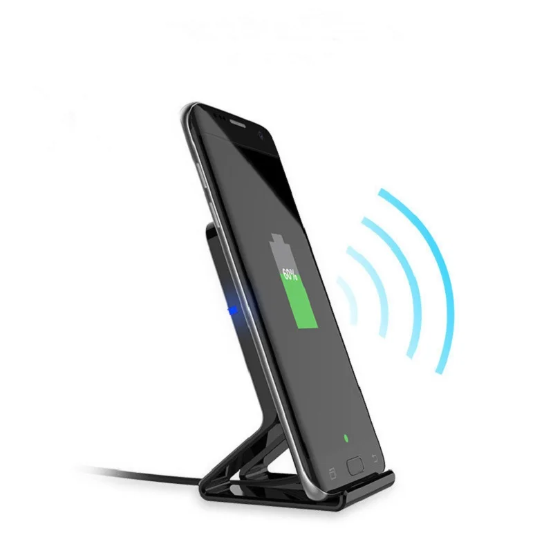 

Fanshu Fast Wireless Charger Stand Qi Certified Quick Charge 3.0 for Apple Iphone 8 8plus X Xiaomi Samsung S6 7 8 9 for Huawei