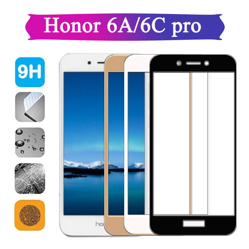 

Protective glass for Huawei honor 6A 6C pro screen protector on huawai honor6A 6 a c tremp huavei honar a6 tempered armor sheet