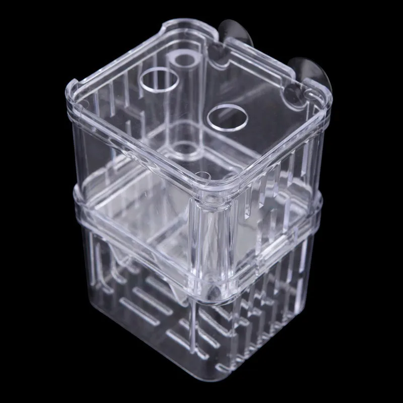 Пластиковая изолирующая коробка для разведения рыб, аквариум для питомцев, инкубатория, для жарки, для двойного разведения, детский воздушный насос, инкубатория для рыб