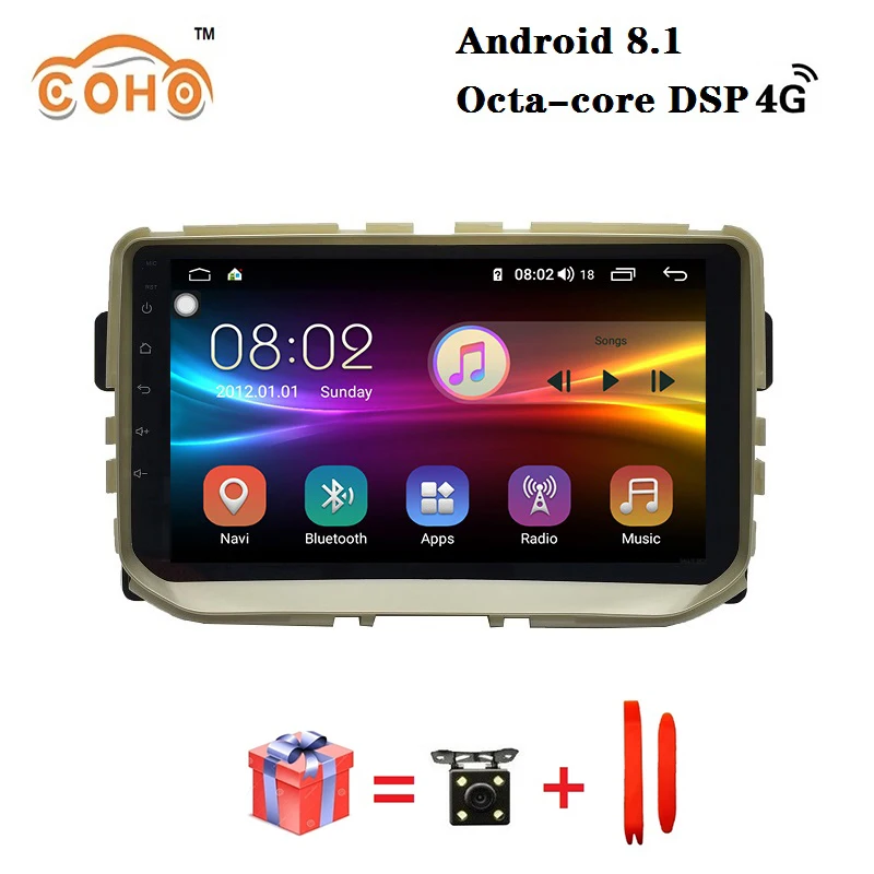 

Car GPS Android 8.1 8-core 4/64G for 2014-2017 GreatWall Haval H2 with Radio BT DSP support SWC WIFI and 4G internet