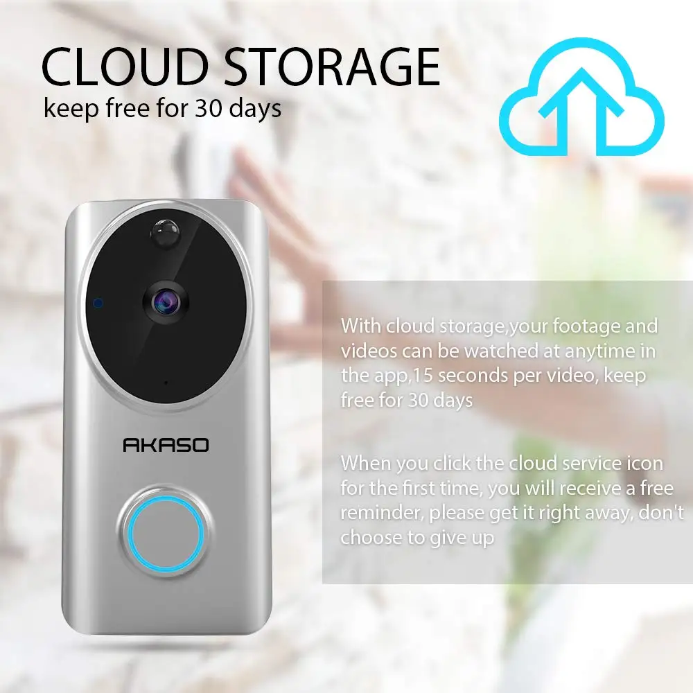 Smart Vedio Intercom Door Phone WiFi Video Doorbell Camera Visual IP Door Bell Wireless Home Security Camera video surveillance