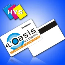 Белый карты и печати ПВХ карты с металлическими визитная карточка питания