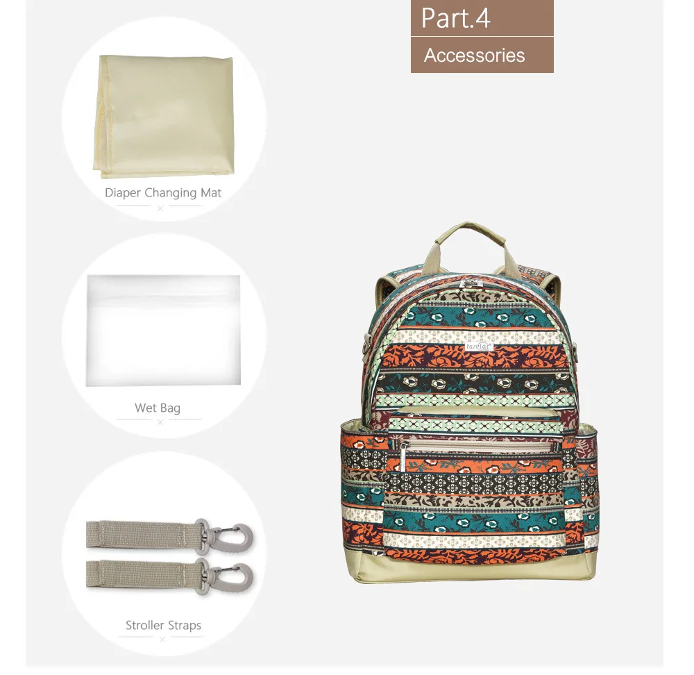 Для детей insular рюкзак для мам для подгузников Сумка от известного бренда, большой емкости Детские сумки для подгузников для мам для смены