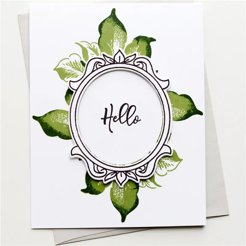 

Eastshape Frame Clear Stamps and Metal Cutting Dies Scrapbooking for 2019 New Craft Dies Set Embossing Stencils