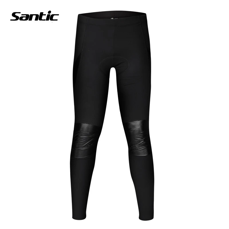Santic Pantalon Cycliste Homme Hiver Long Cyclisme Velo Sport dhiver Coupe Vent