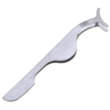 False Fake Eyelashes Tweezers clip stainless steel Eye Lash eyelash curler Applicator Beauty Makeup Cosmetic Auxiliary tool