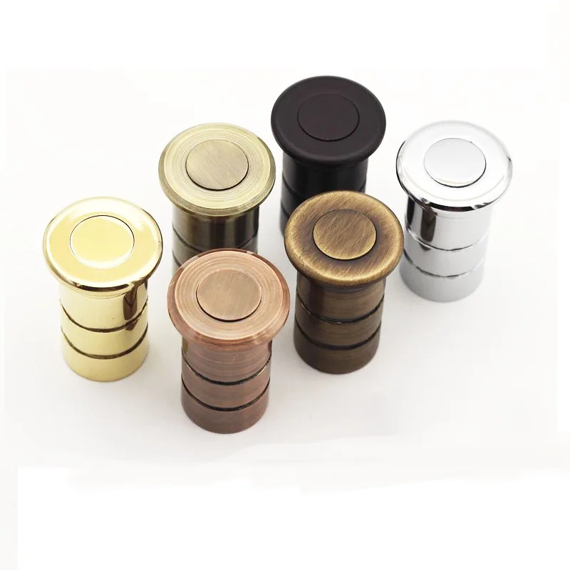 2Pcs/Lot Brass Dust Proof Strike Dust Remover Bolt Socket For Flush