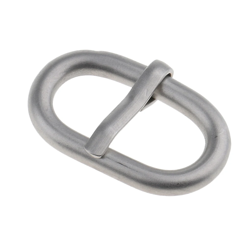 5 Piece Stainless Steel Nylon Watch Band Retainer Loop Ring with Buckle Pin 18mm-24mm Watchmaker Replacement