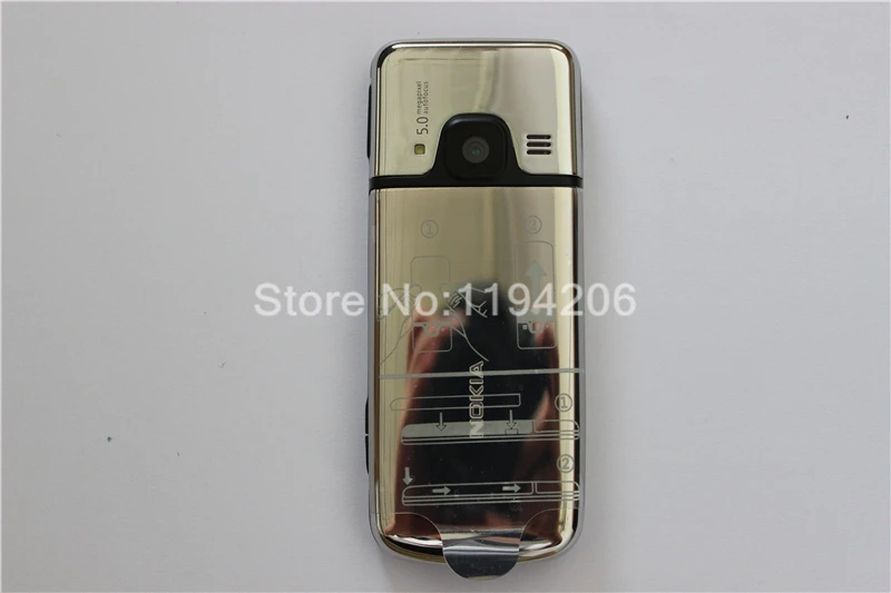 Разблокированный Nokia 6700C 6700 классический 2,2 дюймов 5MP камера Ruissian/арабский клавиатура Поддержка Восстановленный мобильный телефон
