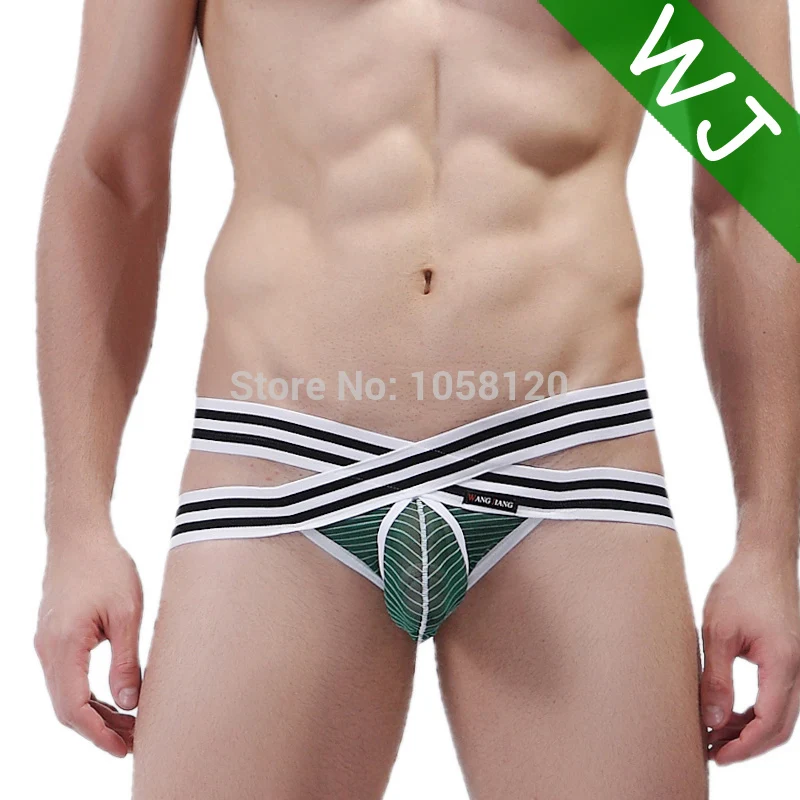 Free shipping WJ 1PCS sexy man string men's g-string sex gay jockstrap for underwear brand item 3009-SD |