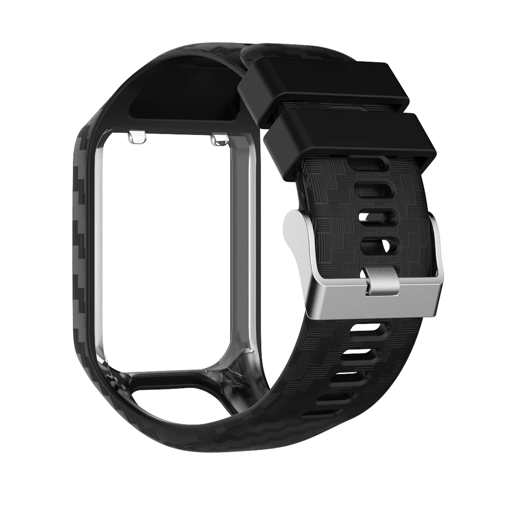 

Replacement Silicone Band Strap for TomTom Runner 2 / 3 Spark/3 Sport GPS Watch Wrist Band Strap watch band smart bracelet