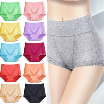 

Sexy Panties Women 2019 Women's Sexy Lace Panties High Waist Women Seamless Pure Cotton New Women Sexy