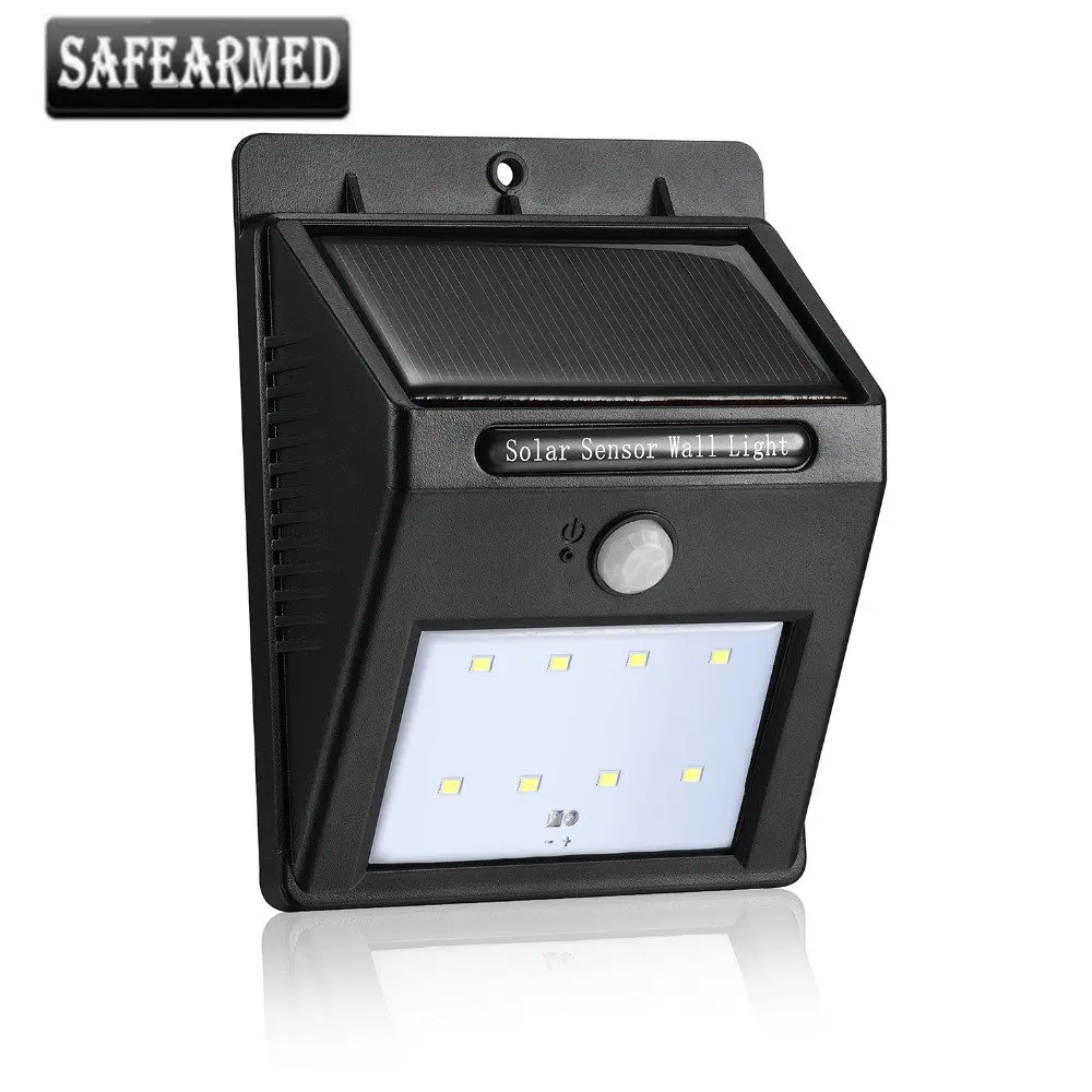 hot Solar Panel LED Flood Security Solar Garden Light PIR Motion Sensor