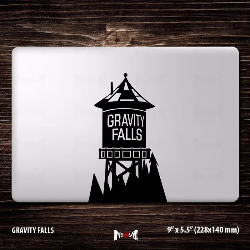 

GRAVITY FALLS cartoon Laptop Vinyl Sticker Decal 23x14cm