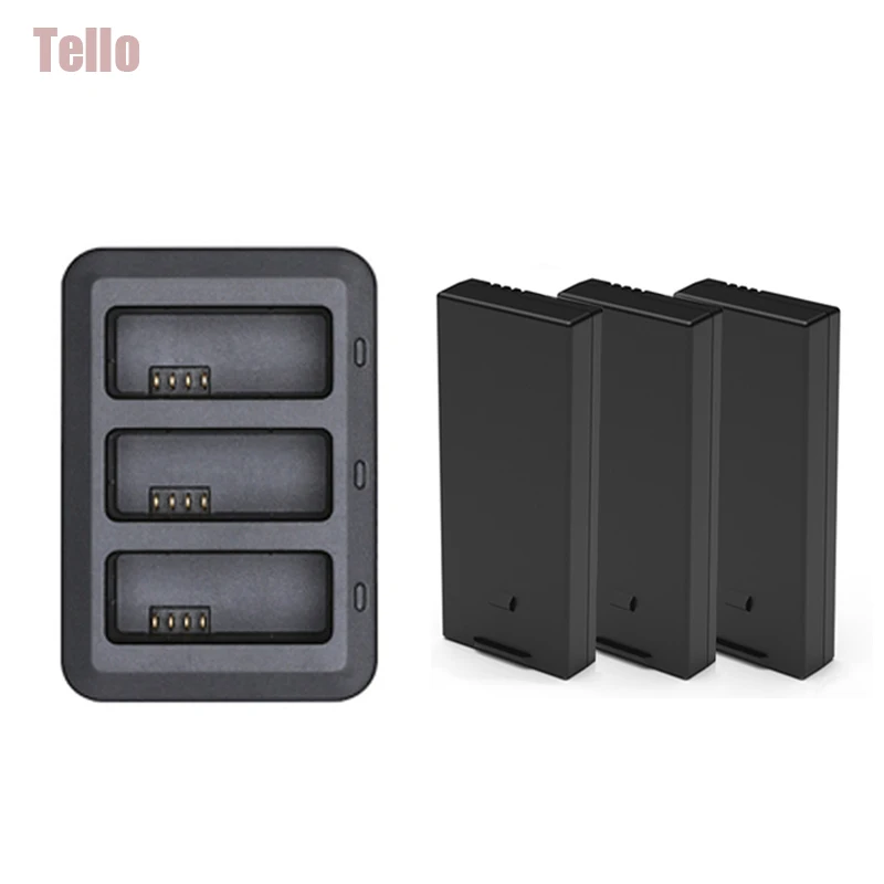 Аккумулятор Tello dji зарядное устройство для дрона зарядка hub flight Battery Accessories |