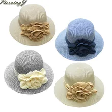 Faleto Складная женская летняя соломенная шляпа, Молодежные шляпы для женщин, тенты, пляжные кепки для отдыха, 4 цвета