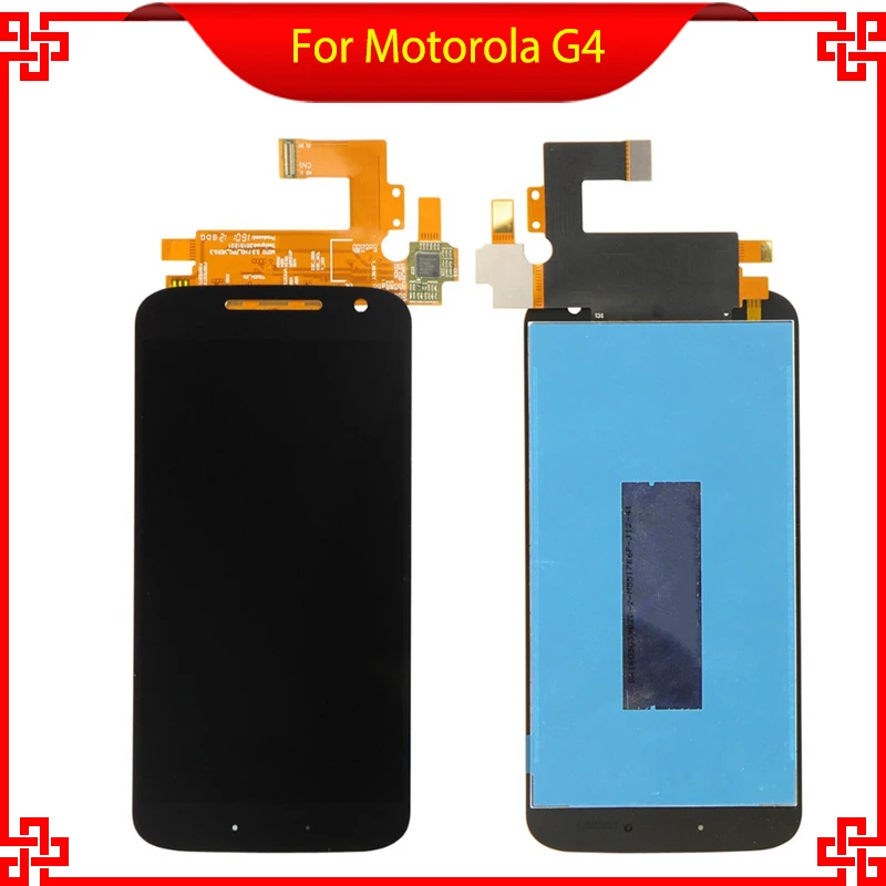 For Motorola MOTO G4 XT1625 XT1622 LCD Display with Touch Screen Digitizer Assembly Original Replacement Black White | Мобильные