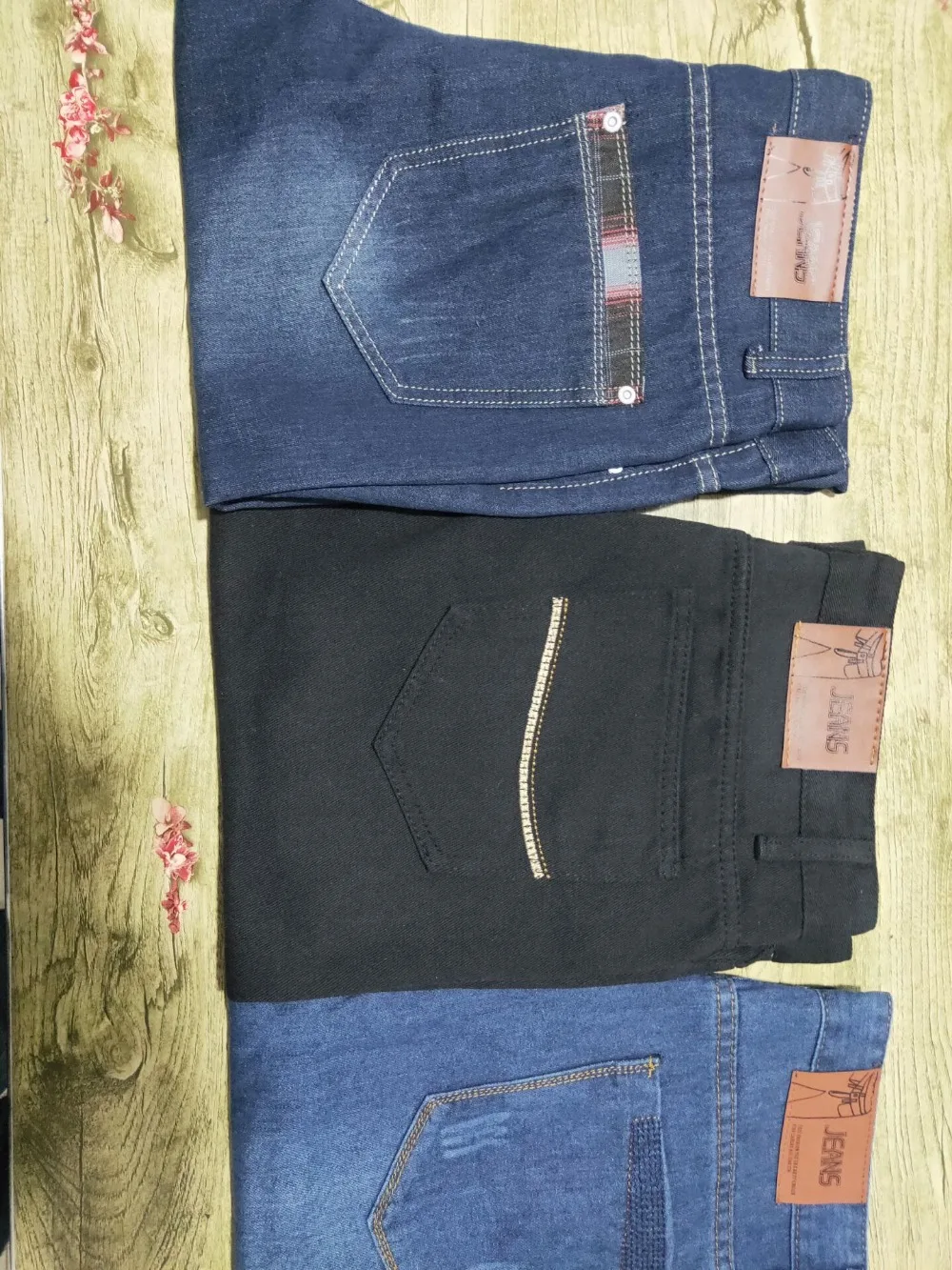 2018 Брендовые мужские джинсы Slim Fit обтягивающие дизайнерские эластичные прямые