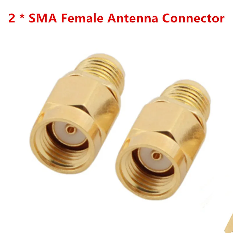 

2pcs 5.8G RPSMA Female to Female FPV Antenna Aerial Connector Adapter for Rx and Tx For RC Quadcopter Drones