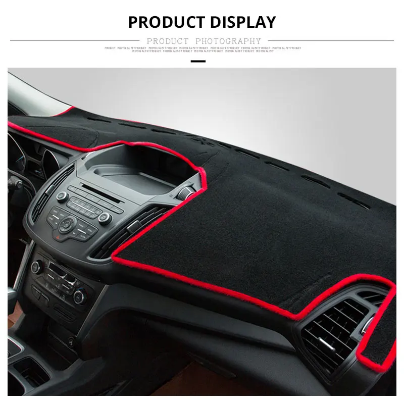 Для LHD Ford Kuga Escape 2013 коврик на приборную панель автомобиля Накладка авто тент Подушка защита интерьера аксессуары