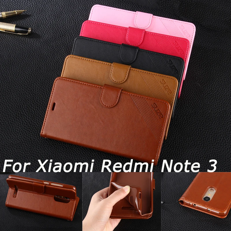 

Case For Xiaomi Redmi Note 3 Pro Wallet PU Leather Cover For Xiaomi Redmi Note 3 Book Style Cell Phone Cases