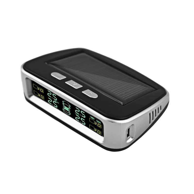 4 внешних или внутренних датчика на солнечных батареях TPMS автомобильная система
