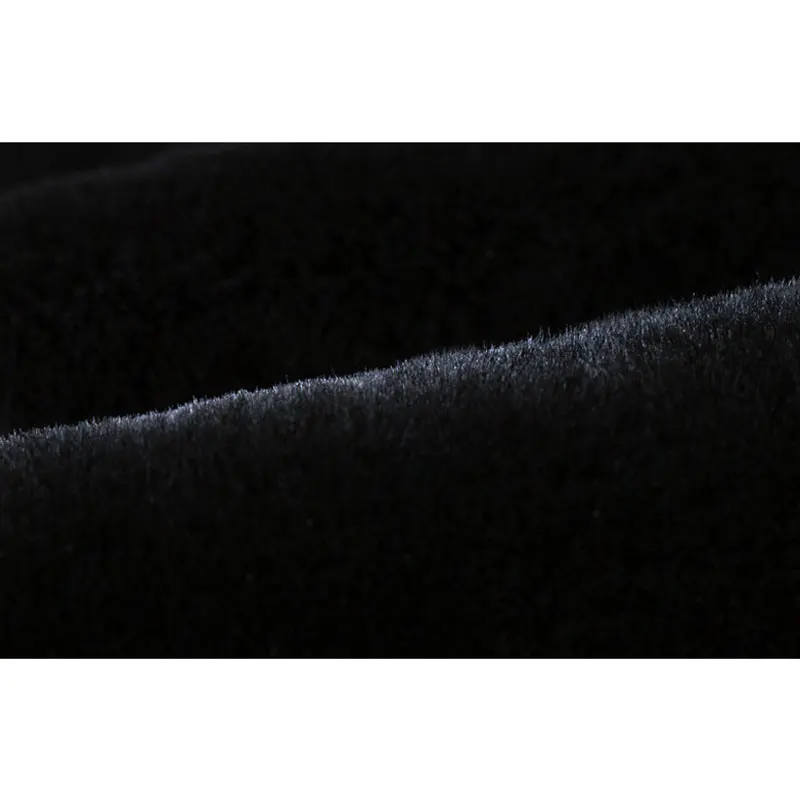 Длинная кожаная куртка воротник мандарина овчина пальто мужское куртка|men leather