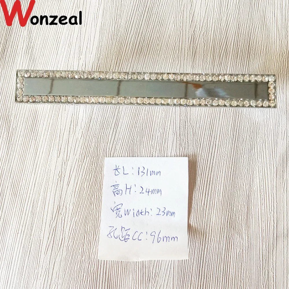 Hole CC 96mm/64mm Single Knob Gold Drawer Pulls Antique Brass Diamond Cabinet Furniture Knobs Dresser Handle Kitchen Pulls