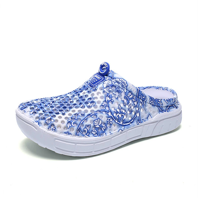 Summer Men Lovers Slippers Shoes Ladies Flower Print Casual High Quality EVA Lightweight Cushioning Beach Sandals Summer Men Lovers Slippers Shoes Ladies Flower Print Casual High Quality EVA Lightweight Cushioning Beach Sandals