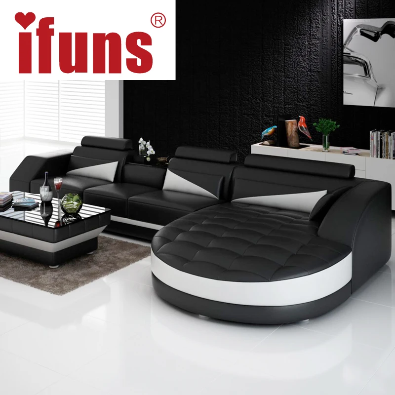 Buy IFUNS black & white modern european furniture