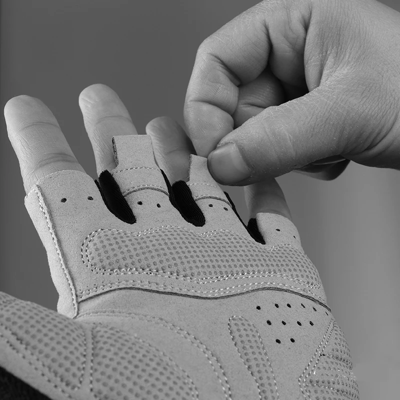 ROCKBROS противоударные дышащие MTB дорожные велосипедные перчатки спортивные велосипедные перчатки для мужчин и женщин велосипедные перчатки с короткими пальцами
